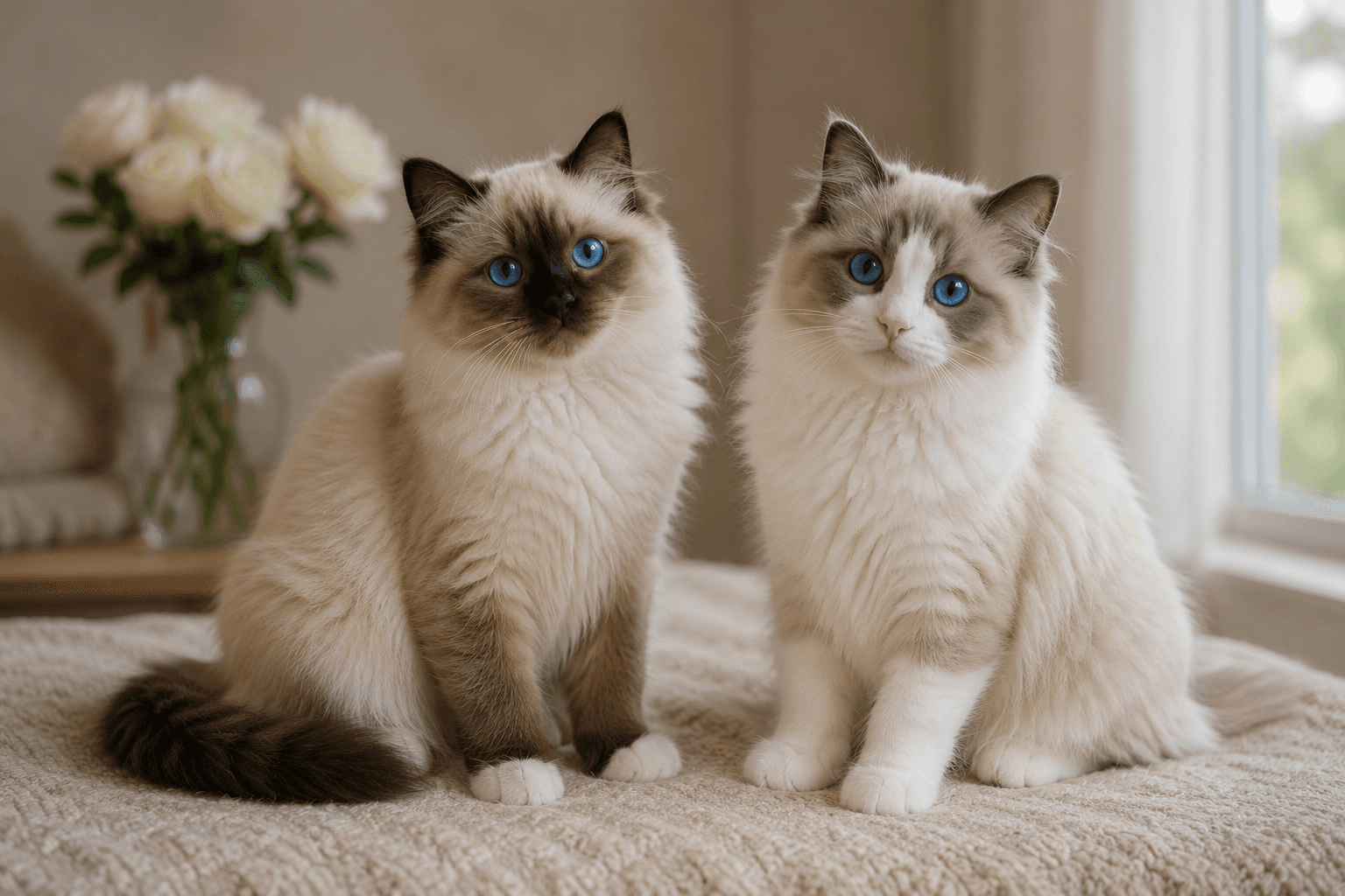 Seal Point Mitted & Bicolour Mitted