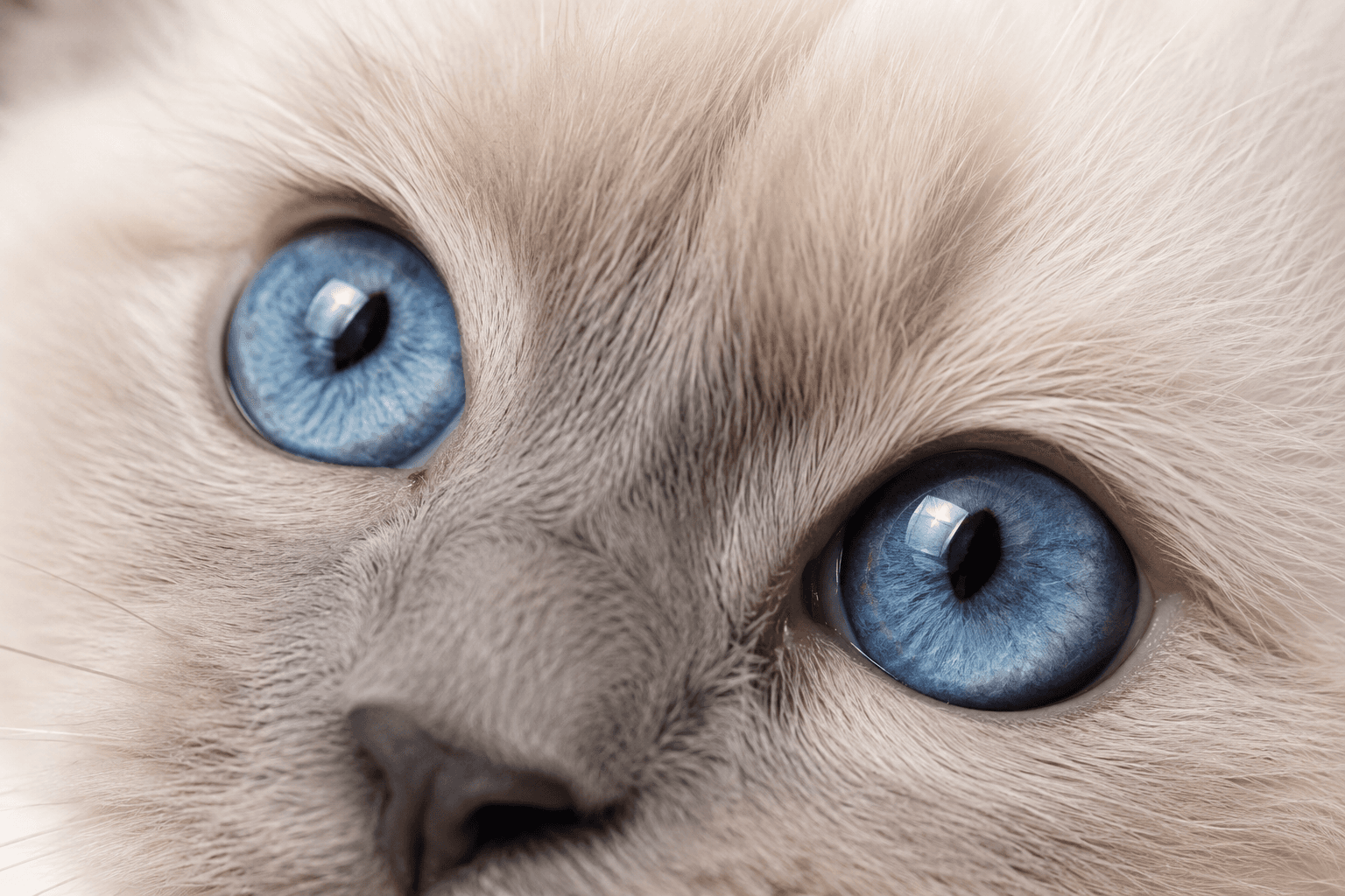 Birmadoll blauwe ogen