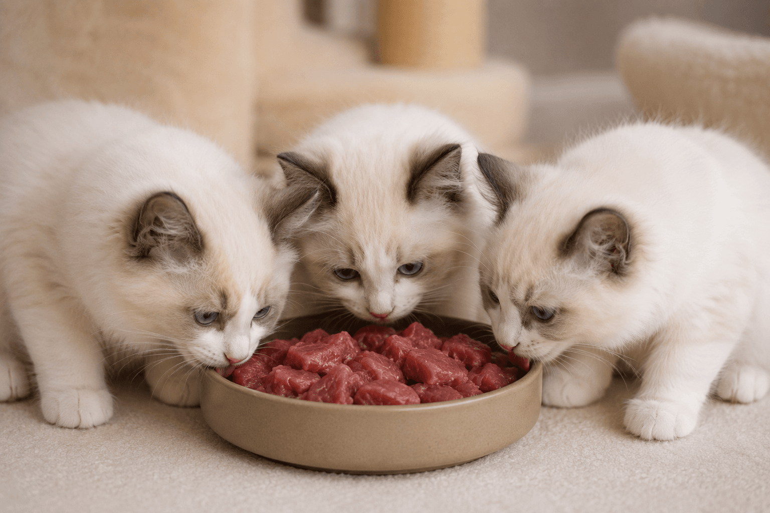 Birmadoll kittens